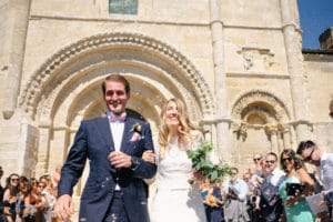 Mariage de C&P à Saint-émilion et ses vignes