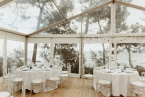 Un mariage luxueux express au Cap-Ferret