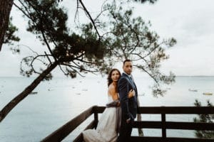 Un mariage luxueux express au Cap-Ferret