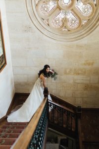 Mariage dans un vignoble et son château à Bordeaux