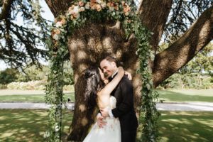 Mariage dans un vignoble et son château à Bordeaux