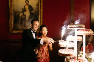 Mariage dans un vignoble et son château à Bordeaux