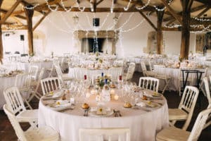 Décoration d'un mariage au château Smith Haut Lafitte