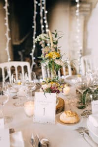 Décoration d'un mariage au château Smith Haut Lafitte