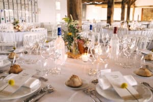 Décoration d'un mariage au château Smith Haut Lafitte