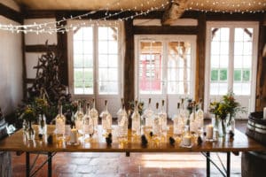 Décoration d'un mariage au château Smith Haut Lafitte