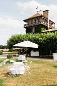 Décoration d'un mariage au château Smith Haut Lafitte